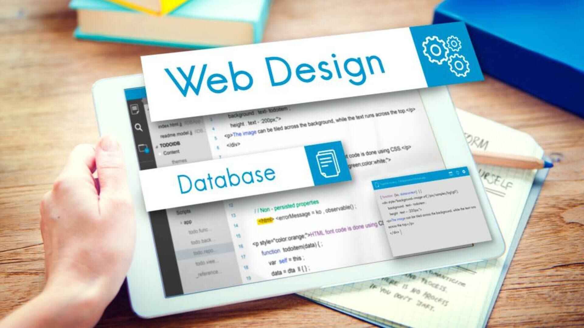 the web design