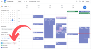 google calendar