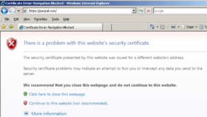 SSL certificate
