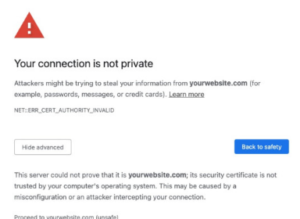 SSL certificate
