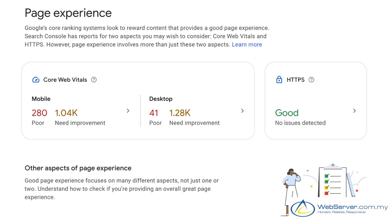 google search console analysis