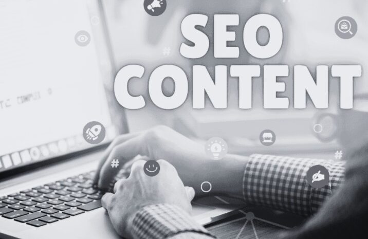 Content Marketing with on-page optimisation techniques to enhance online visibility for websites Header